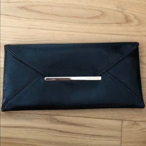 BCBG Snakeskin Clutch